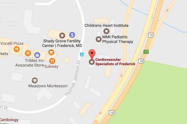 Cardiovascular Specialists of Frederick – Main Frederick Location, Annex A